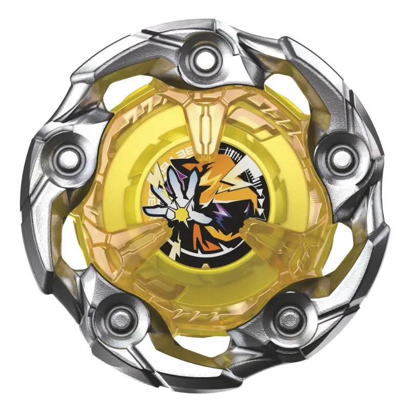 BEYBLADE X LET IT RIP SET LANSATOR ȘI ROATA WAND WIZARD 5-70DB UX