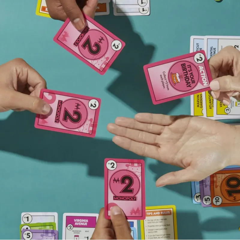 MONOPOLY CARTI DE JOC DEAL LIMBA ENGLEZA