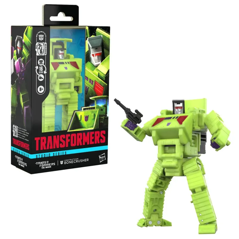 TRANSFORMERS ROBOT CONSTRUCTICON BONECRUSHER STUDIO SERIES
