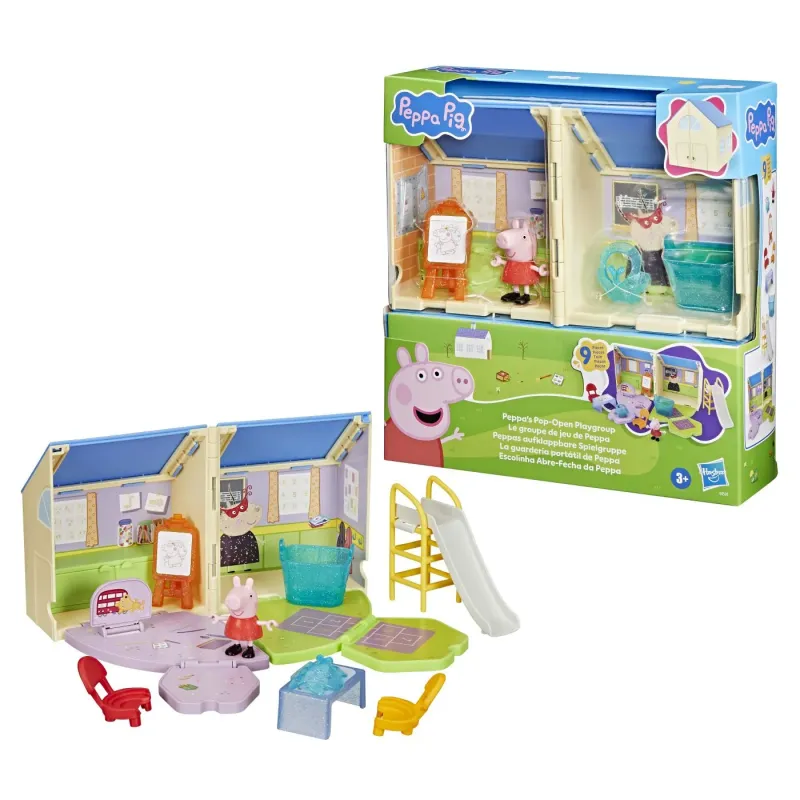 PEPPA PIG LOCUL DE JOACĂ APASA ȘI DESCHIDE AL LUI PEPPA
