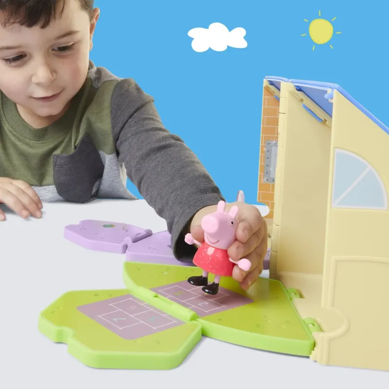 PEPPA PIG LOCUL DE JOACĂ APASA ȘI DESCHIDE AL LUI PEPPA
