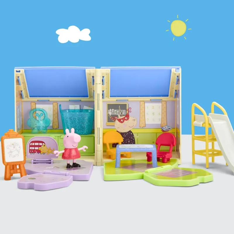 PEPPA PIG LOCUL DE JOACĂ APASA ȘI DESCHIDE AL LUI PEPPA