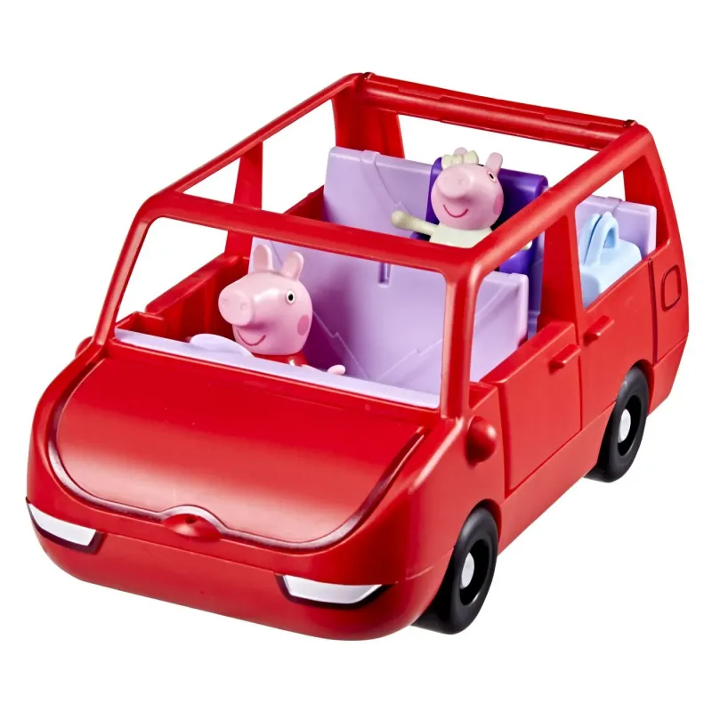 PEPPA PIG MAȘINĂ FAMILIEI PEPPA CU FIGURINE