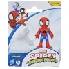 MARVEL SPIDEY ȘI PRIETENII SAI UIMITORI SET FIGURINĂ SPIDEY ȘI ACCESORII