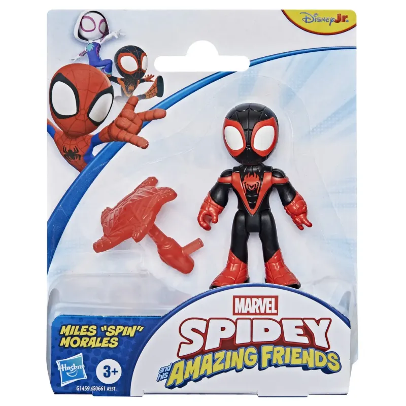 MARVEL SPIDEY ȘI PRIETENII SAI UIMITORI SET FIGURINĂ MILES MORALES ȘI ACCESORII
