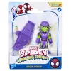MARVEL SPIDEY ȘI PRIETENII SAI UIMITORI SET FIGURINĂ GREEN GOBLIN ȘI ACCESORII