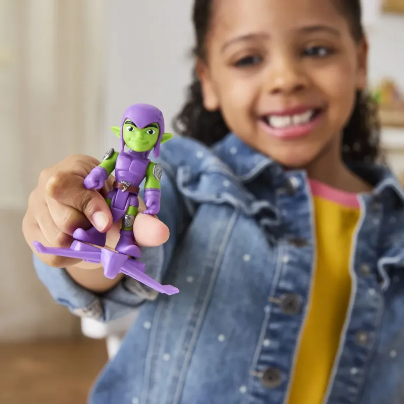 MARVEL SPIDEY ȘI PRIETENII SAI UIMITORI SET FIGURINĂ GREEN GOBLIN ȘI ACCESORII