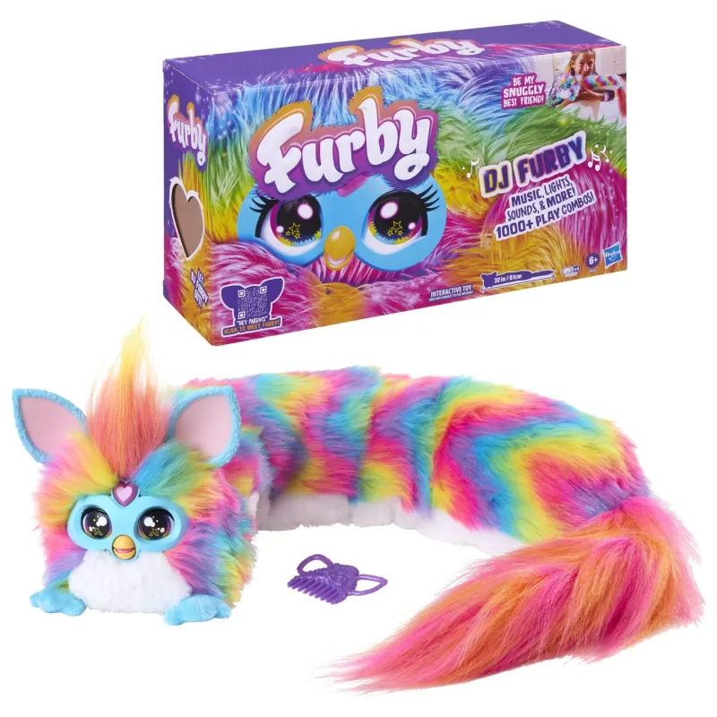 FURBY DJ FURBLETS JUCĂRIE INTERACTIVA CURCUBEU