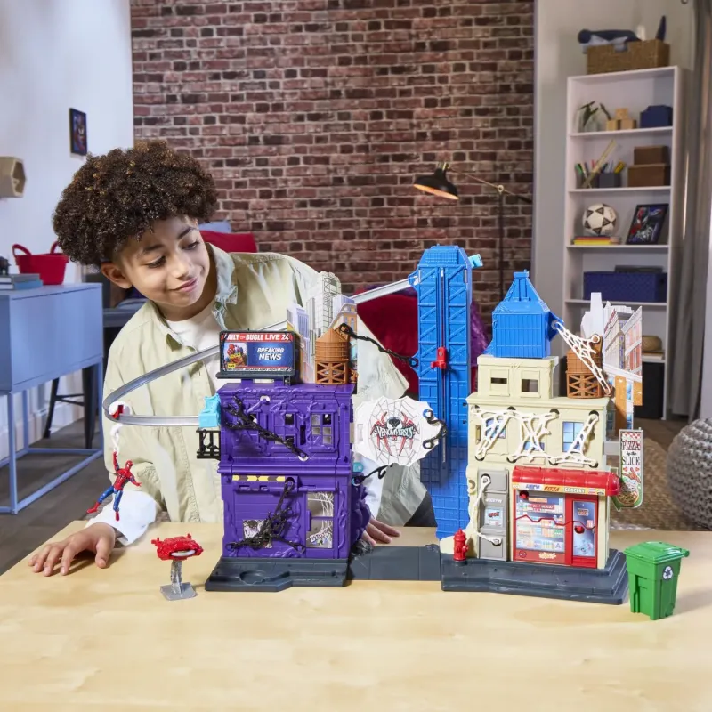 SET DE JOACĂ MARVEL SPIDER MAN VENOM VERSUS WEB CITY SLINGING
