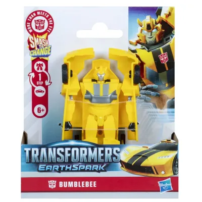 TRANSFORMERS EARTHSPARK FIGURINĂ BUMBLEBEE 1 STEP SMASH TO CHANGE
