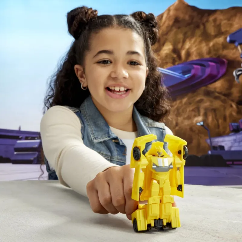 TRANSFORMERS EARTHSPARK FIGURINĂ BUMBLEBEE 1 STEP SMASH TO CHANGE