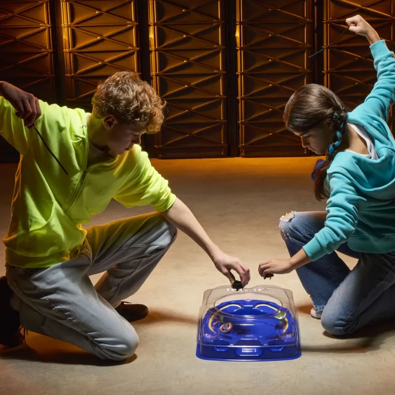 BEYBLADE X SET DE LUPTĂ DROP ATACK IMPACT DRAKE 9-60LR ȘI HOVER WYVERN 3-85N