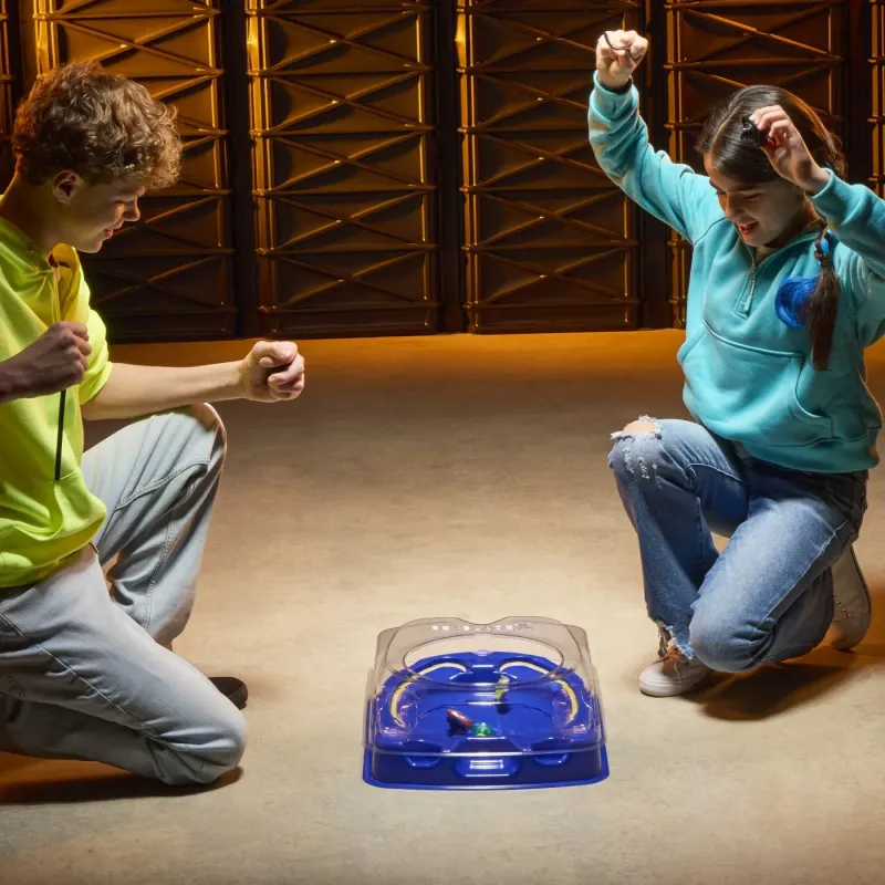 BEYBLADE X SET DE LUPTĂ DROP ATACK IMPACT DRAKE 9-60LR ȘI HOVER WYVERN 3-85N