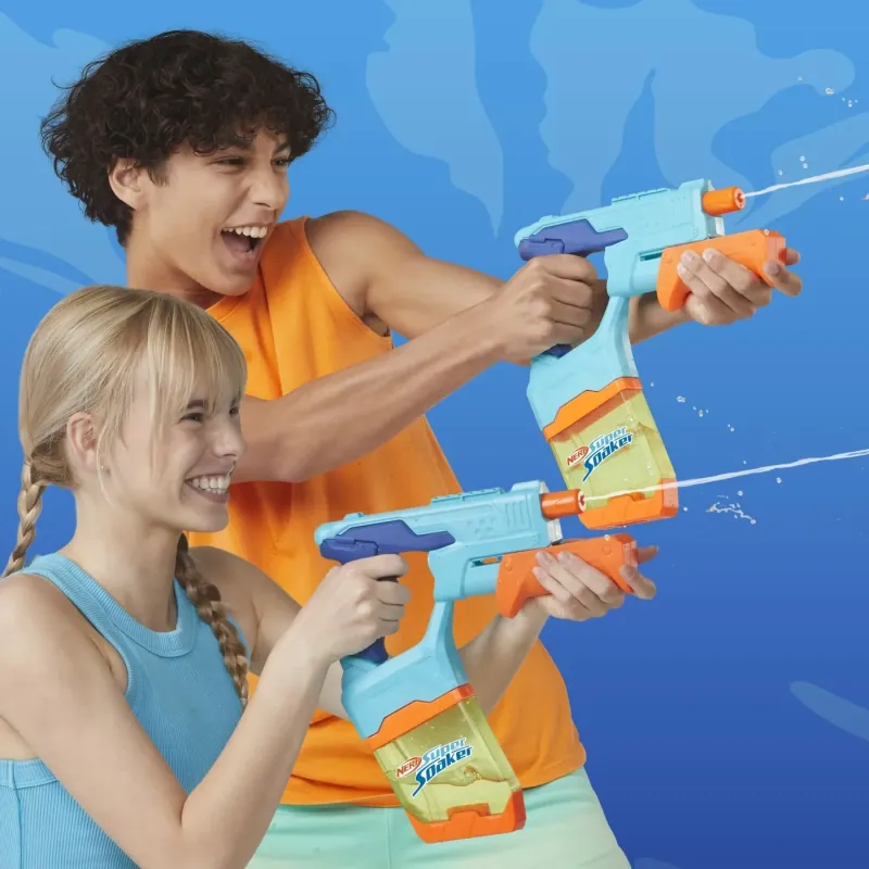 NERF SUPER SOAKER SET 2 BLASTERE NERF DUNK FILL