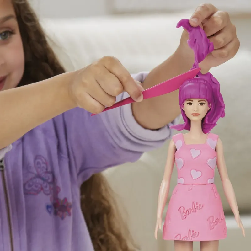 PLAY DOH BARBIE SET PLASTELINA INIMIOARE ȘI PAR