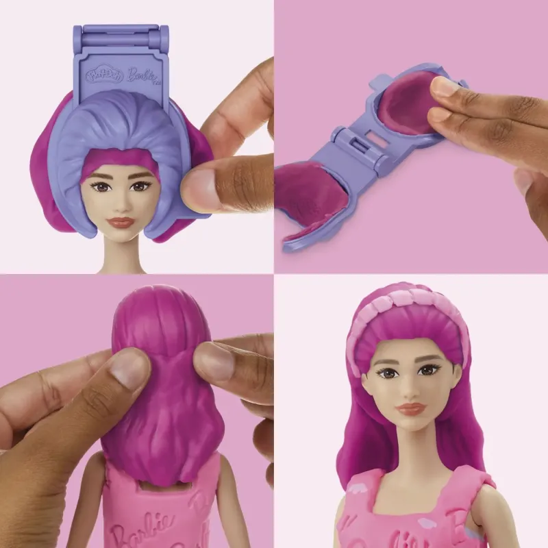 PLAY DOH BARBIE SET PLASTELINA INIMIOARE ȘI PAR