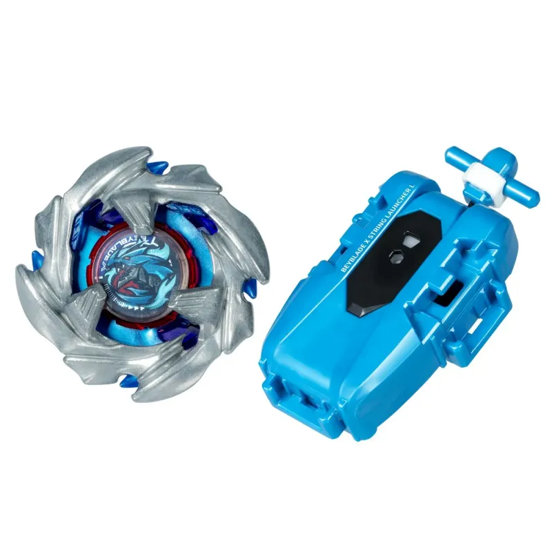 BEYBLADE X LET IT RIP SET LANSATOR ȘI ROATA COBALT DRAGOON 2-60C