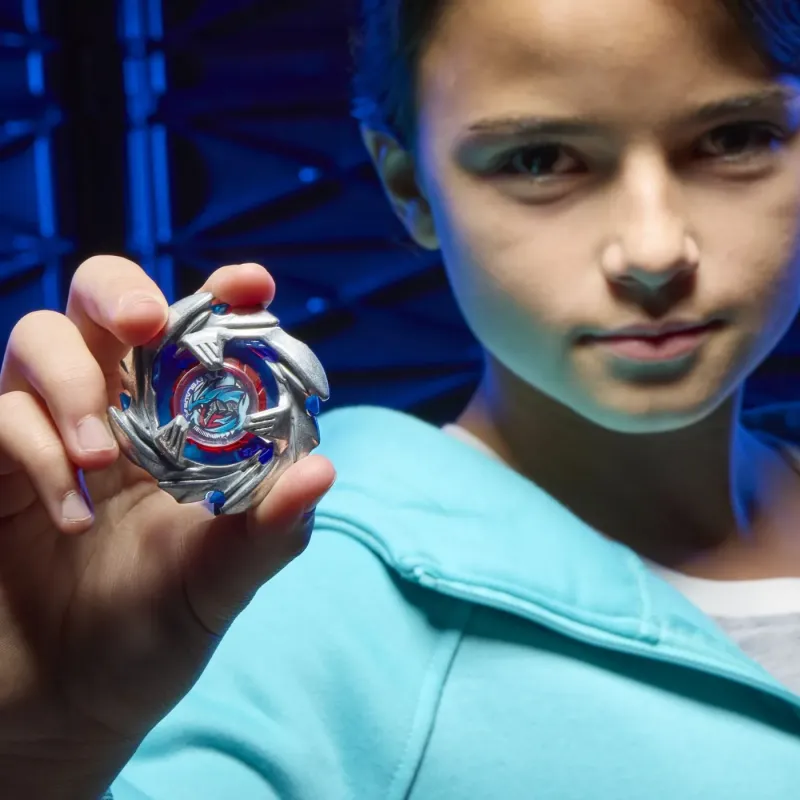 BEYBLADE X LET IT RIP SET LANSATOR ȘI ROATA COBALT DRAGOON 2-60C