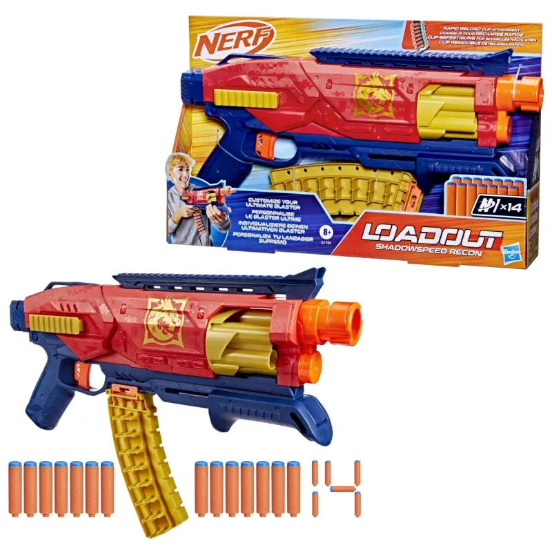 NERF BLASTER LOADOUT SHADOWSPEED RECON