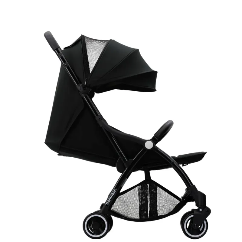 CĂRUCIOR MAGIC FOLD X1 PLUS HAMILTON BLACK