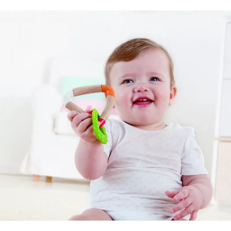 HAPE JUCĂRIE DENTITIE TRIUNGHI DUBLU