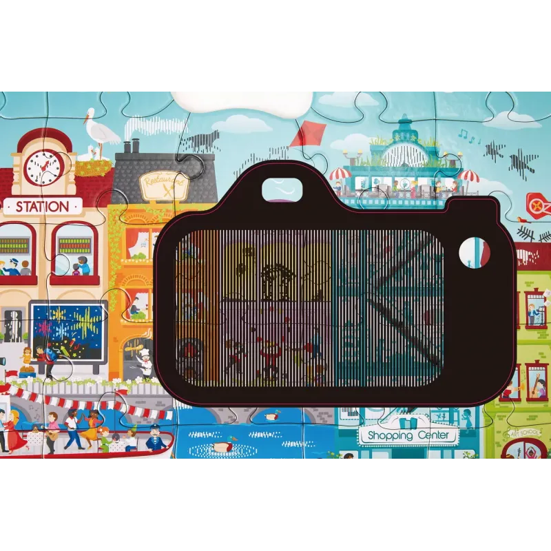 HAPE PUZZLE ORASUL ANIMAT