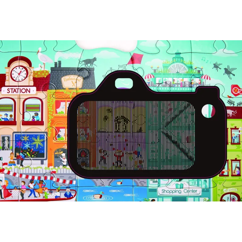 HAPE PUZZLE ORASUL ANIMAT