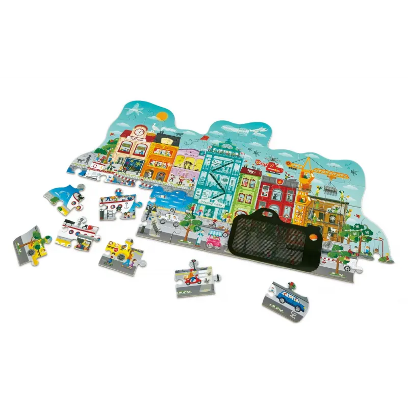 HAPE PUZZLE ORASUL ANIMAT