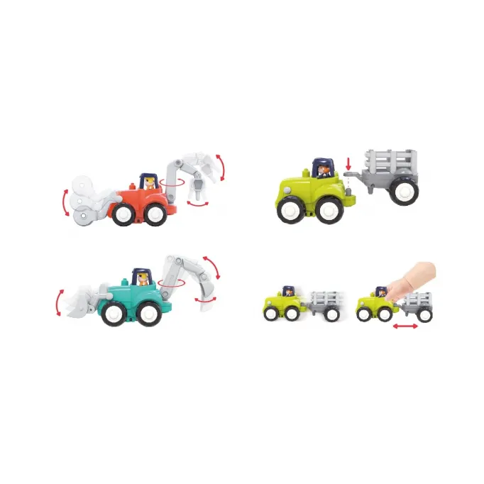MAȘINUȚĂ DE CONSTRUCTII CU FRICTIUNE