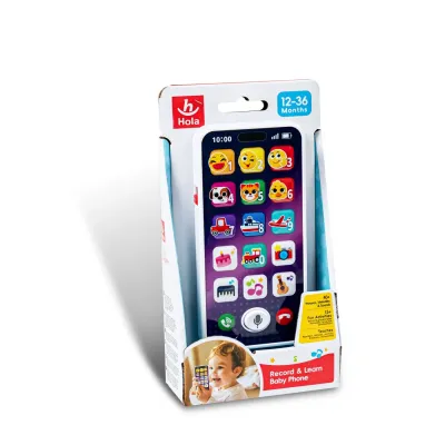 TELEFON MOBIL INTERACTIV BEBE INREGISTREAZA ȘI INVATA