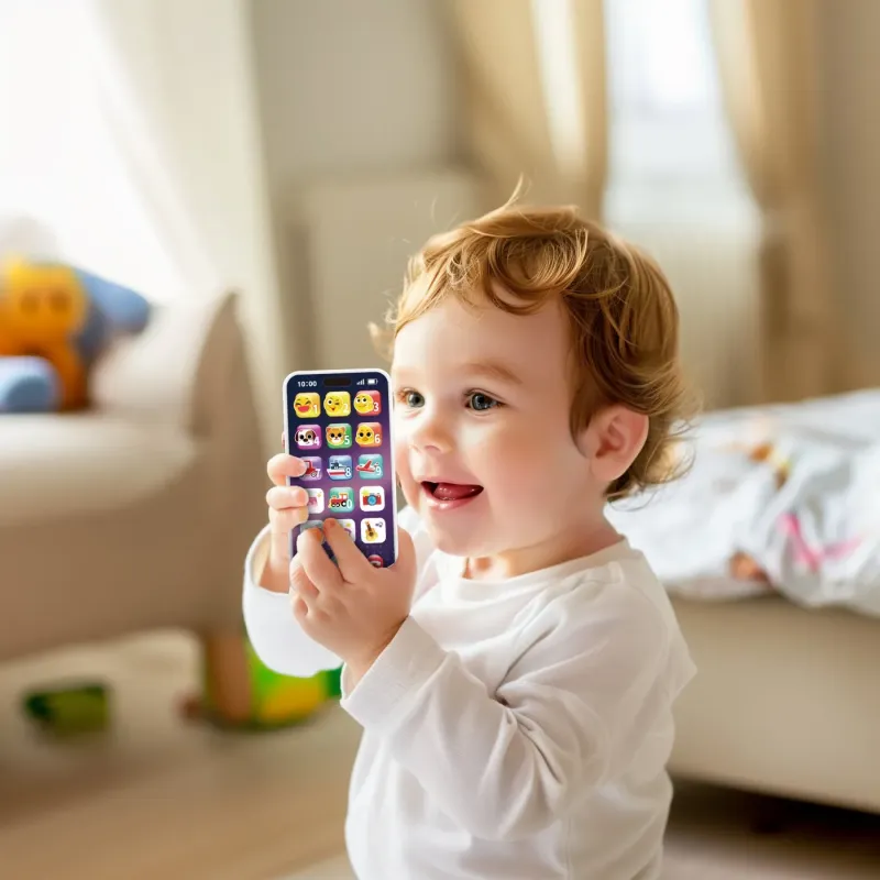 TELEFON MOBIL INTERACTIV BEBE INREGISTREAZA ȘI INVATA