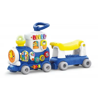 TRENULET 4 IN 1 ALBASTRU