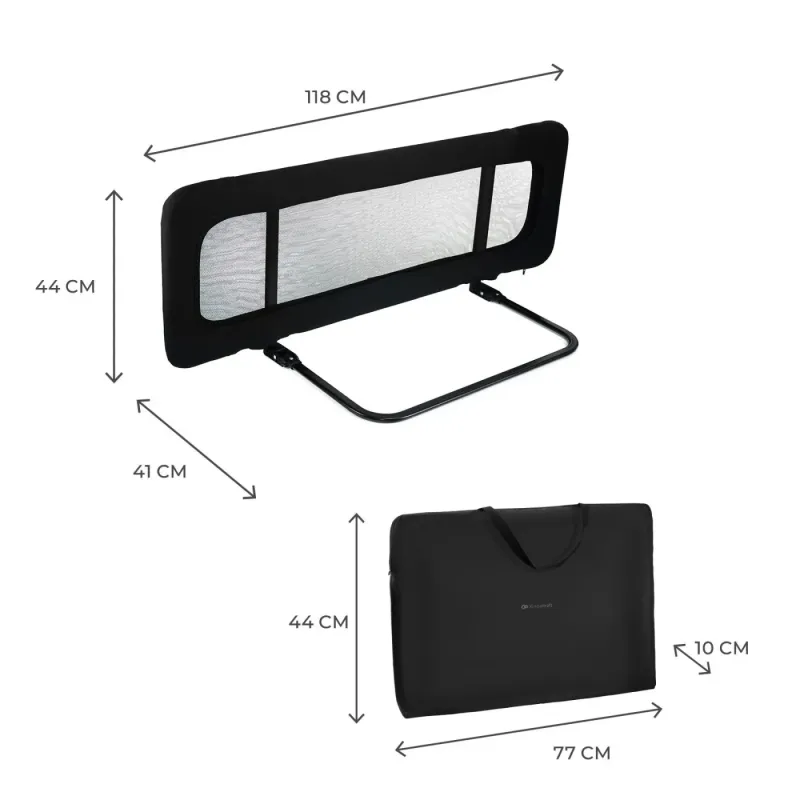 BARIERA DE PAT KINDERKRAFT GUARD AND DREAM BLACK