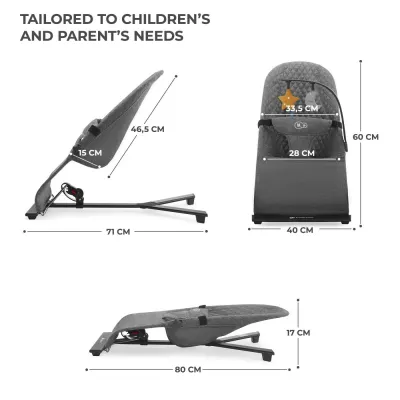 BALANSOAR KINDERKRAFT MIMI, GREY