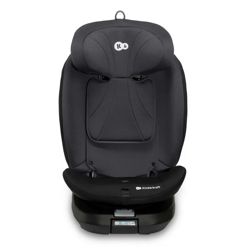 SCAUN AUTO I-SIZE, 40-150 CM, KINDERKRAFT I-360, BLACK