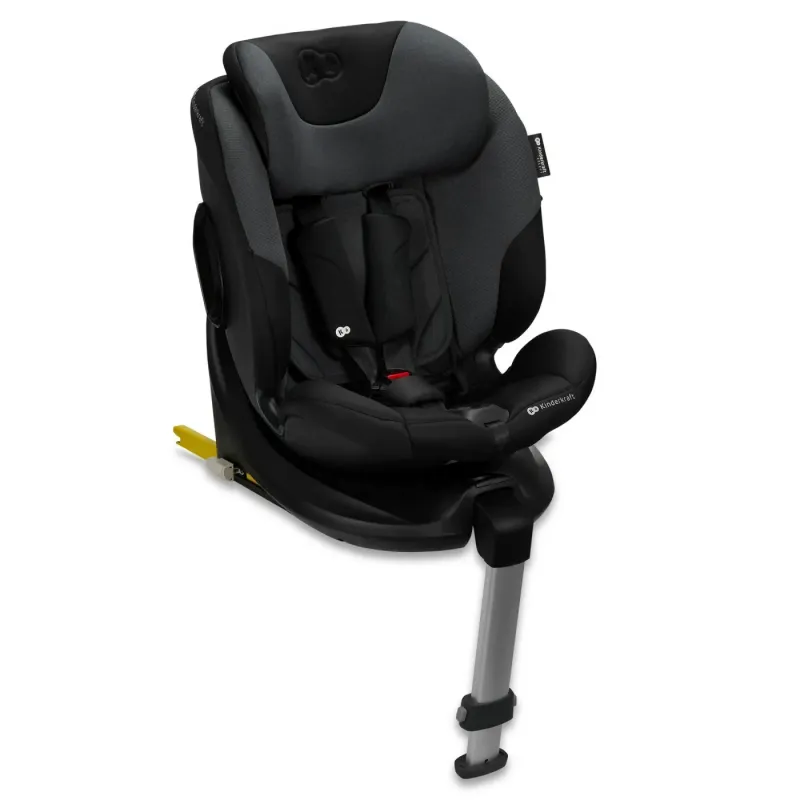 SCAUN AUTO KINDERKRAFT I-FIX, I-SIZE 40-150 CM, GRAPHITE BLACK