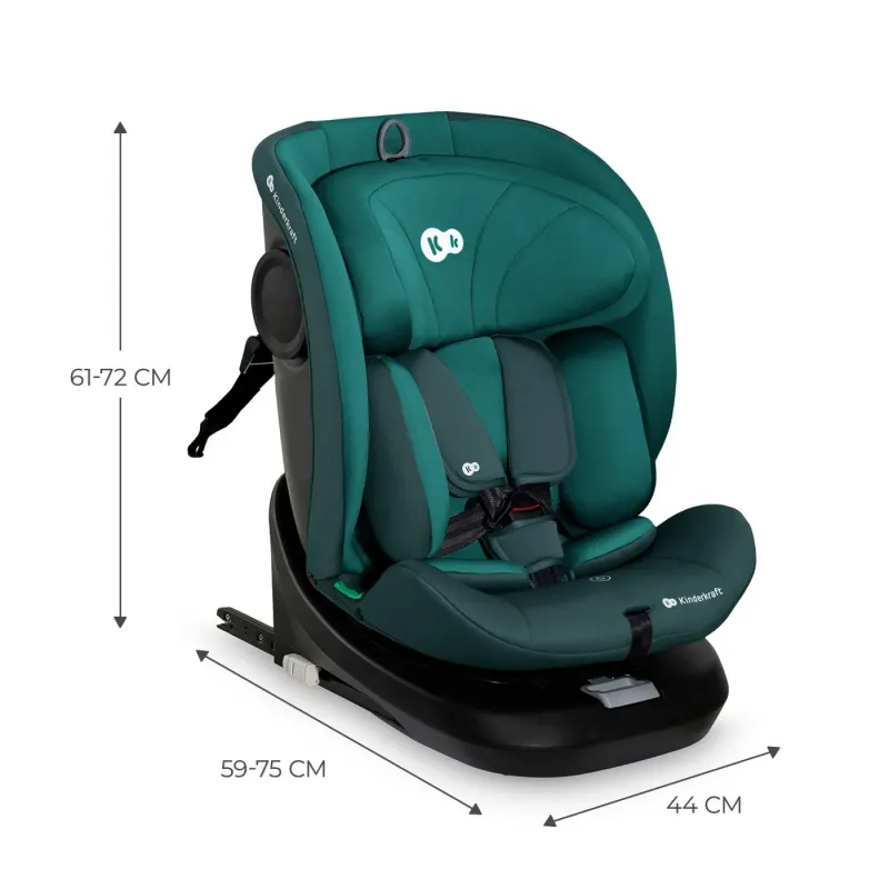 SCAUN AUTO KINDERKRAFT I-GROW I-SIZE 40-150 CM, BLUE