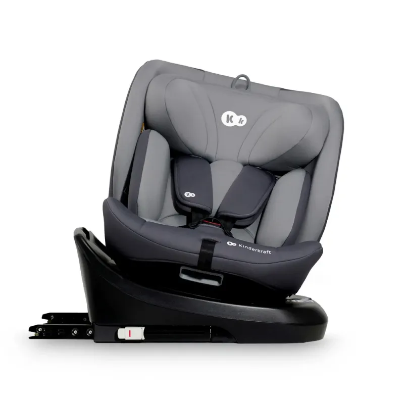 SCAUN AUTO KINDERKRAFT I-GROW I-SIZE 40-150 CM, GREY