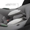 SCOICĂ AUTO KINDERKRAFT I-LITE CU BAZA ENDURA SAFE FX GREY