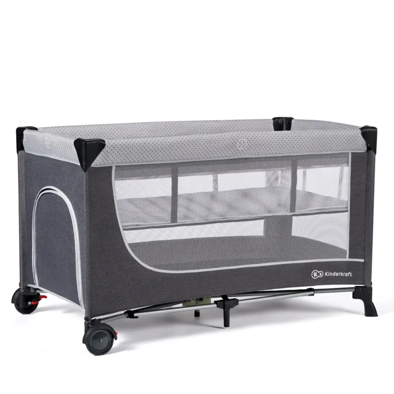 PĂTUȚ DE CALATORIE KINDERKRAFT LEODY, GREY