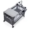 PĂTUȚ DE CALATORIE KINDERKRAFT LEODY, CU ACCESORII, GREY
