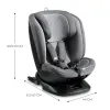 SCAUN AUTO KINDERKRAFT XPEDITION 2 I-SIZE 40-150 CM, GREY