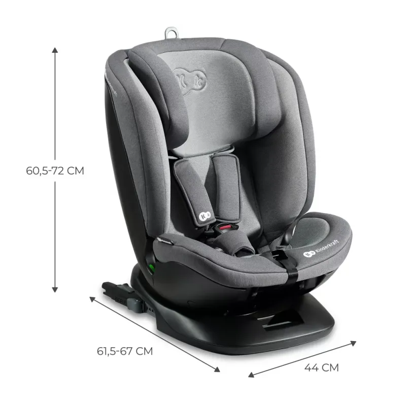 SCAUN AUTO KINDERKRAFT XPEDITION 2 I-SIZE 40-150 CM, GREY