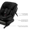 SCAUN AUTO KINDERKRAFT XPEDITION 3 I-SIZE 40-150 CM, BLACK
