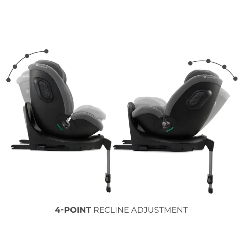 SCAUN AUTO KINDERKRAFT XRIDER 2 I-SIZE 40-150 CM GREY