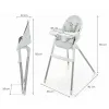 SCAUN DE MASĂ KINDERKRAFT DINNLY, GREY