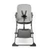 SCAUN DE MASĂ KINDERKRAFT FOLDEE, PLIABIL, GREY