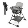 SCAUN DE MASĂ KINDERKRAFT FOLDEE, PLIABIL, GREY