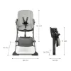 SCAUN DE MASĂ KINDERKRAFT FOLDEE, PLIABIL, GREY
