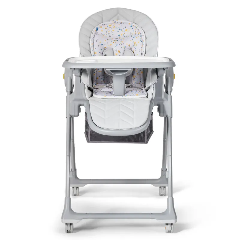 SCAUN DE MASĂ KINDERKRAFT LASTREE,  2 IN 1, TRANSFORMABIL, GREY